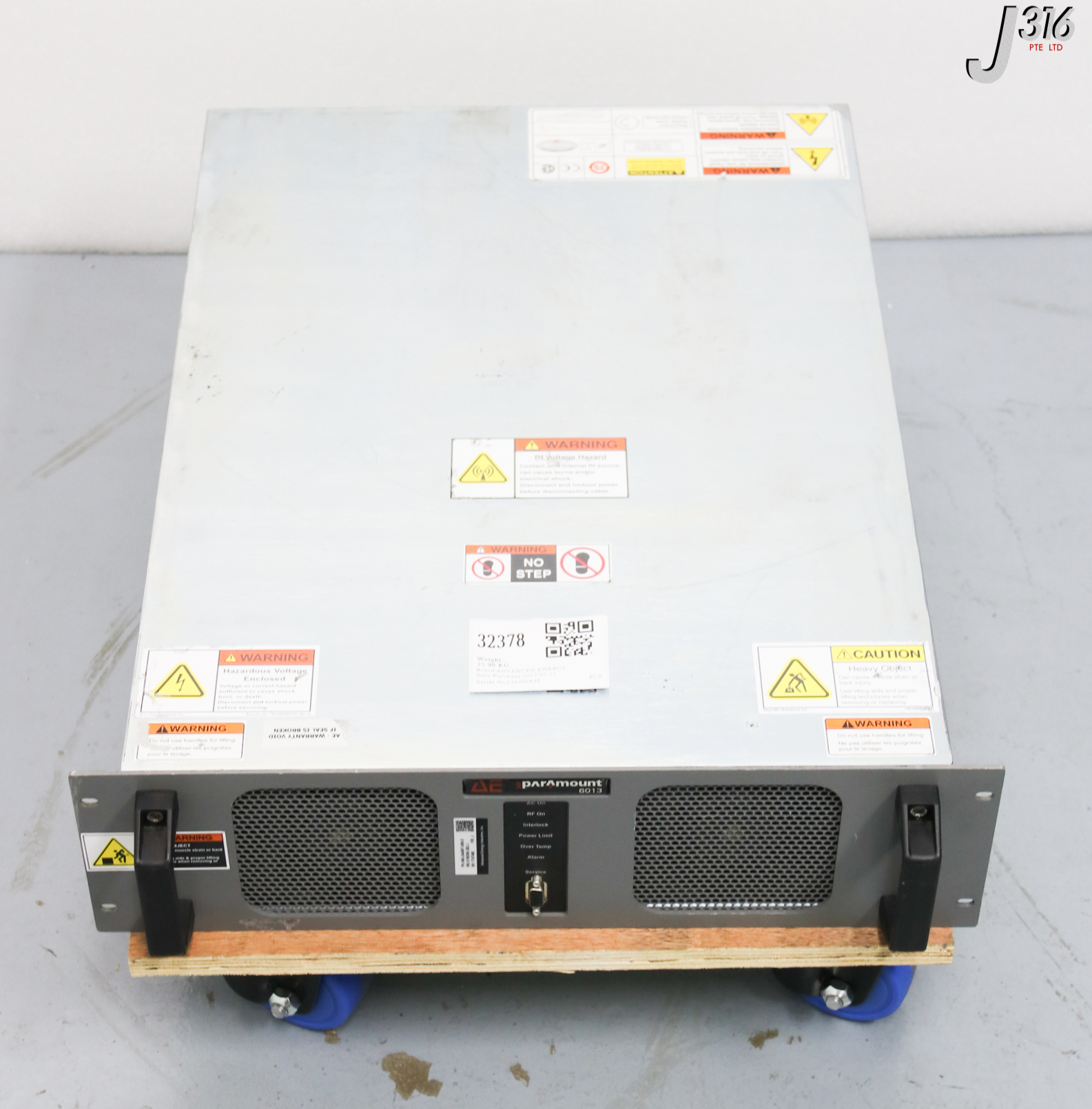 32378 ADVANCED ENERGY RF GEN, HF PARAMOUNT 6013, LAM: 660-244567
